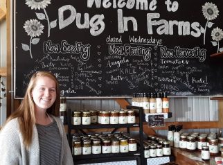 Dug In Farms Tasting Event with Funny Farm Pork Sausage & Specialty Mustards