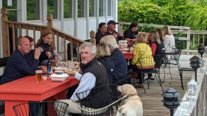 Dog-friendly dining at Willabys