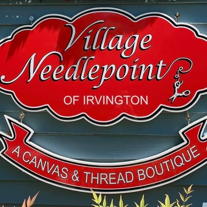 Village Needlepoint Virginia's River Realm