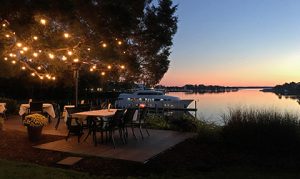 Sunset, Waterfront Dining in Virginia's River Realm