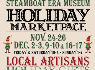 Steamboat Era Museum holiday shopping 2023