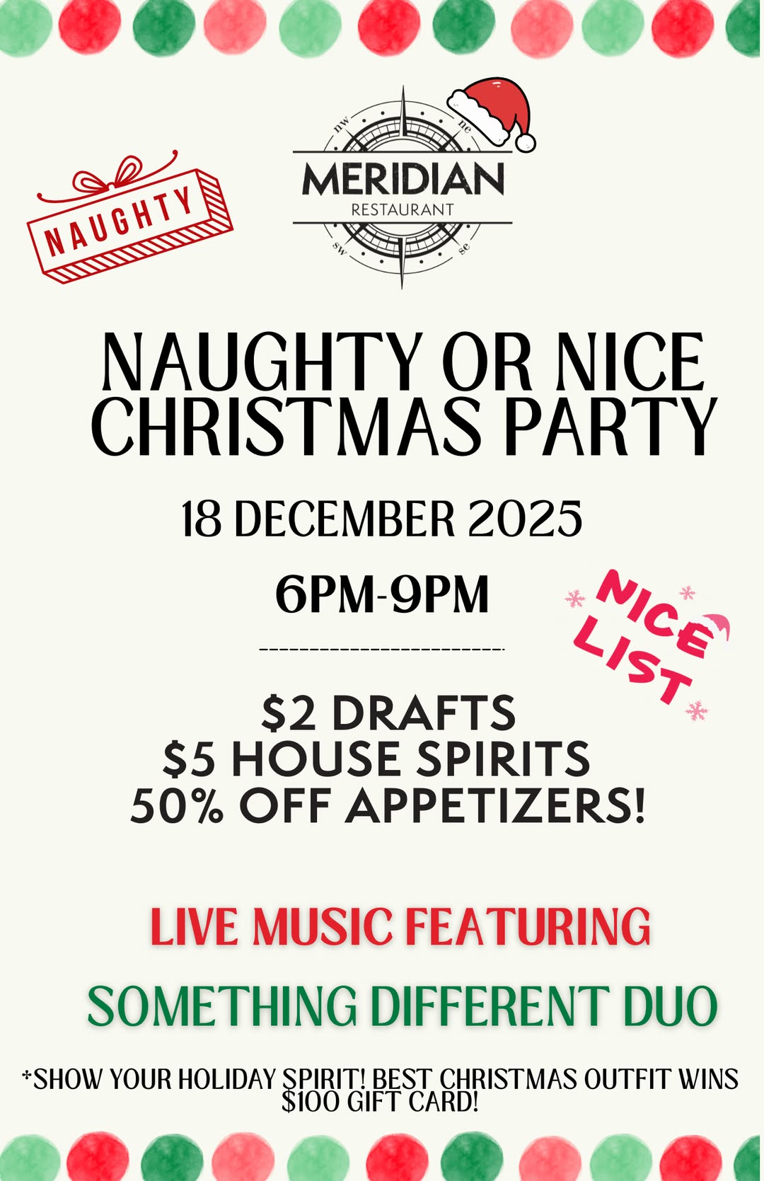 Meridian Dress Up Party