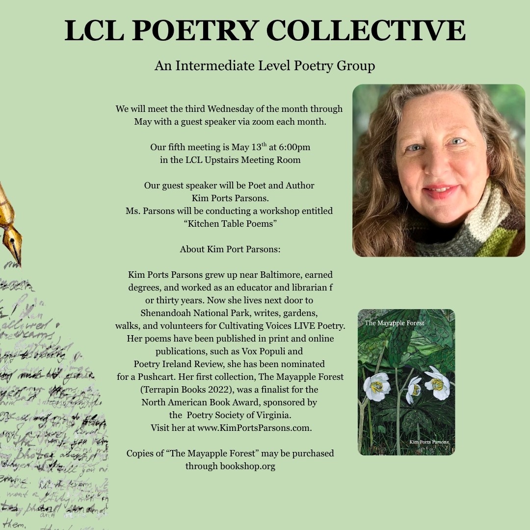 LCL POETRY COLLECTIVE - May