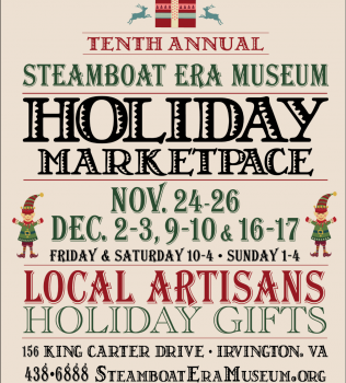 Steamboat Era Museum Holiday Market