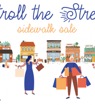 Sidewalk Sales-Shop outside in Kilmarnock, Irvington and White Stone!