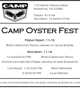Camp Oyster Fest