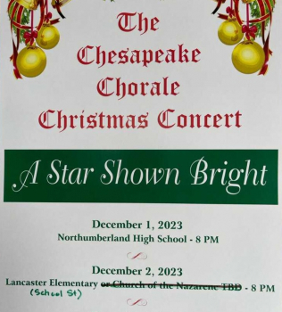 Chesapeake Chorale Christmas Concert