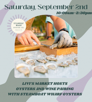 Oysters & Wine Pairings @ Livi’s Market